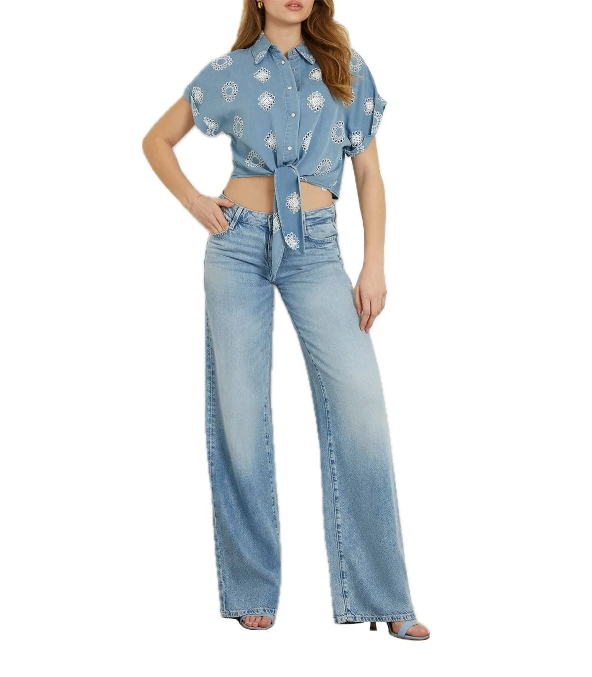 Camicia di jeans Donna Guess