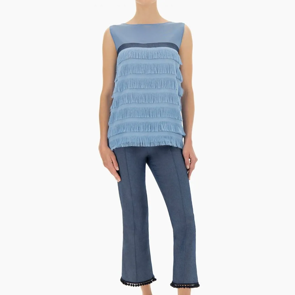 canotta da donna sandia top sleeveless oroblu 
