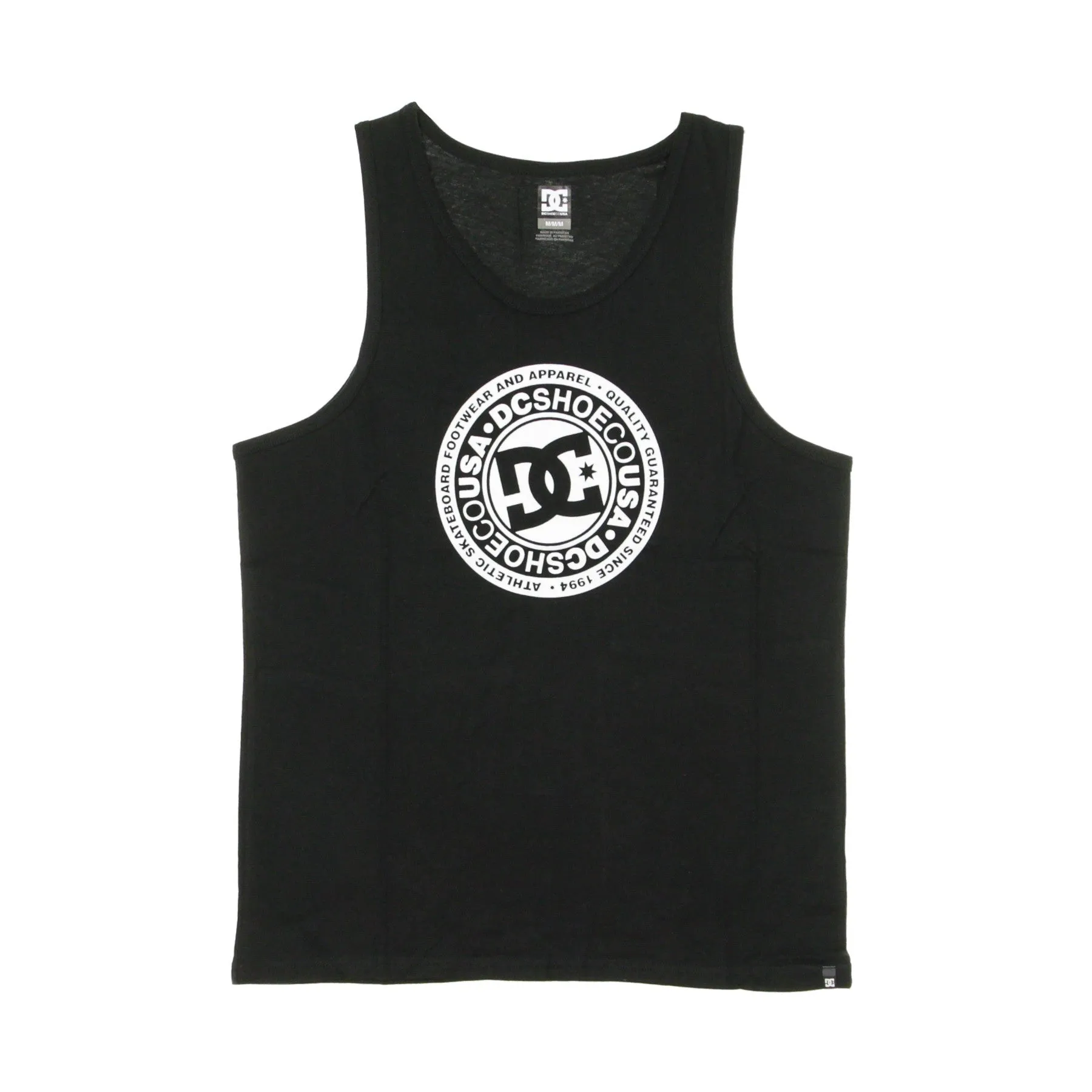 Canotta Uomo Circle Star Tank Black