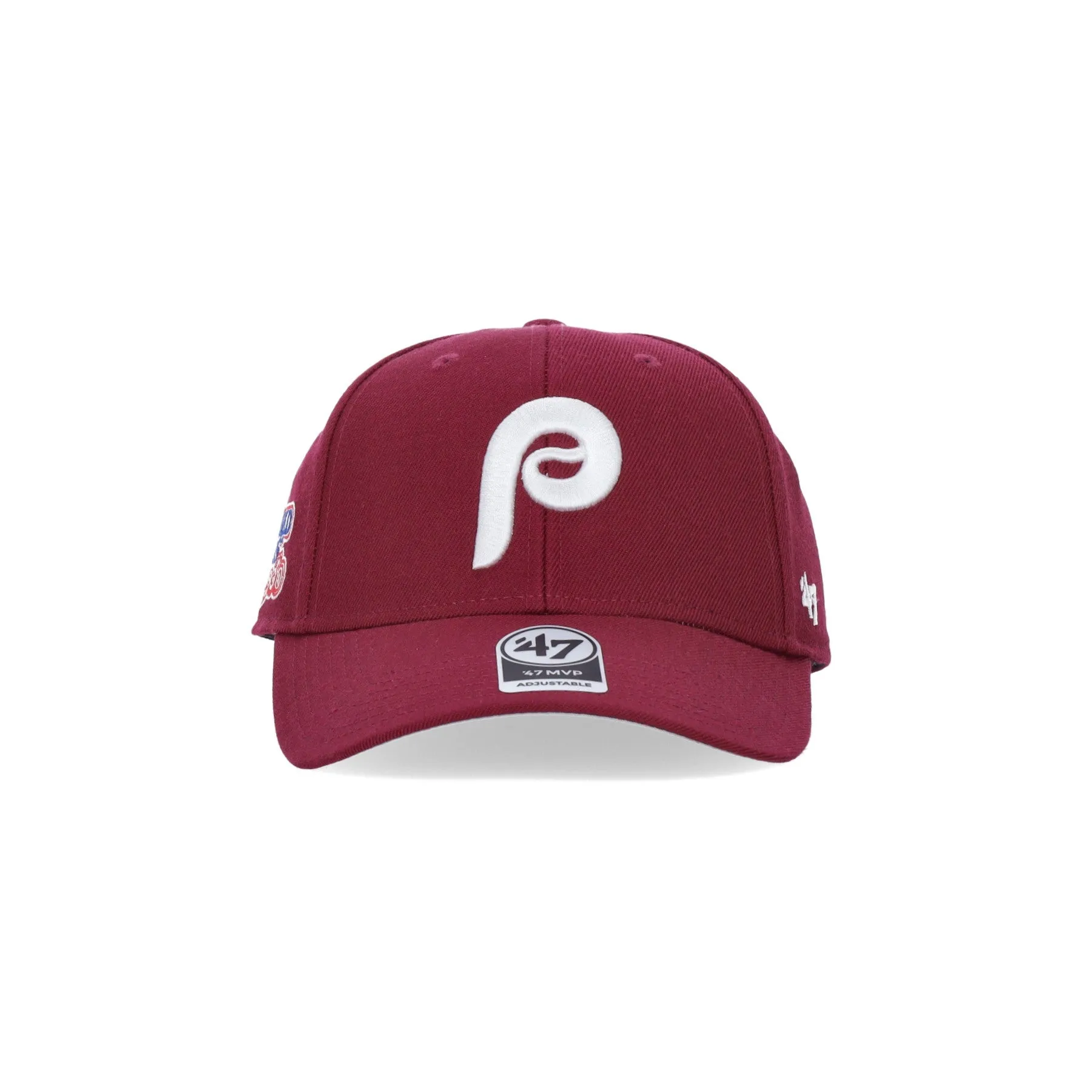 Cappellino Visiera Curva Uomo Mlb Sure Shot Mvp Phiphi Cardinal Red