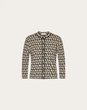 CARDIGAN IN LANA TOILE ICONOGRAPHE
