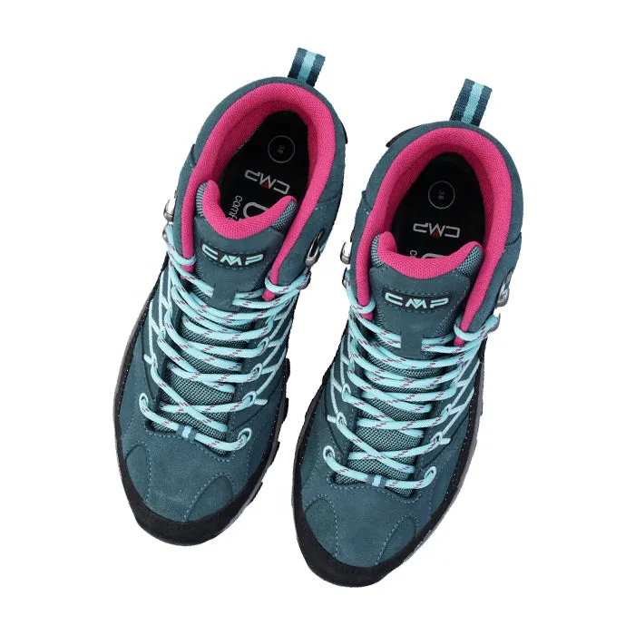 CMP Rigel Mid WP WMN Trekking Shoe Deep Lake Acqua Donna 3Q12946 16NN