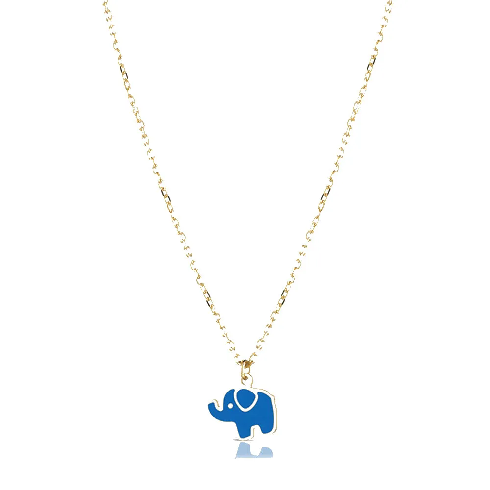 Collana Prime Gioie Fortuna Elefante Oro Giallo Le Bebè