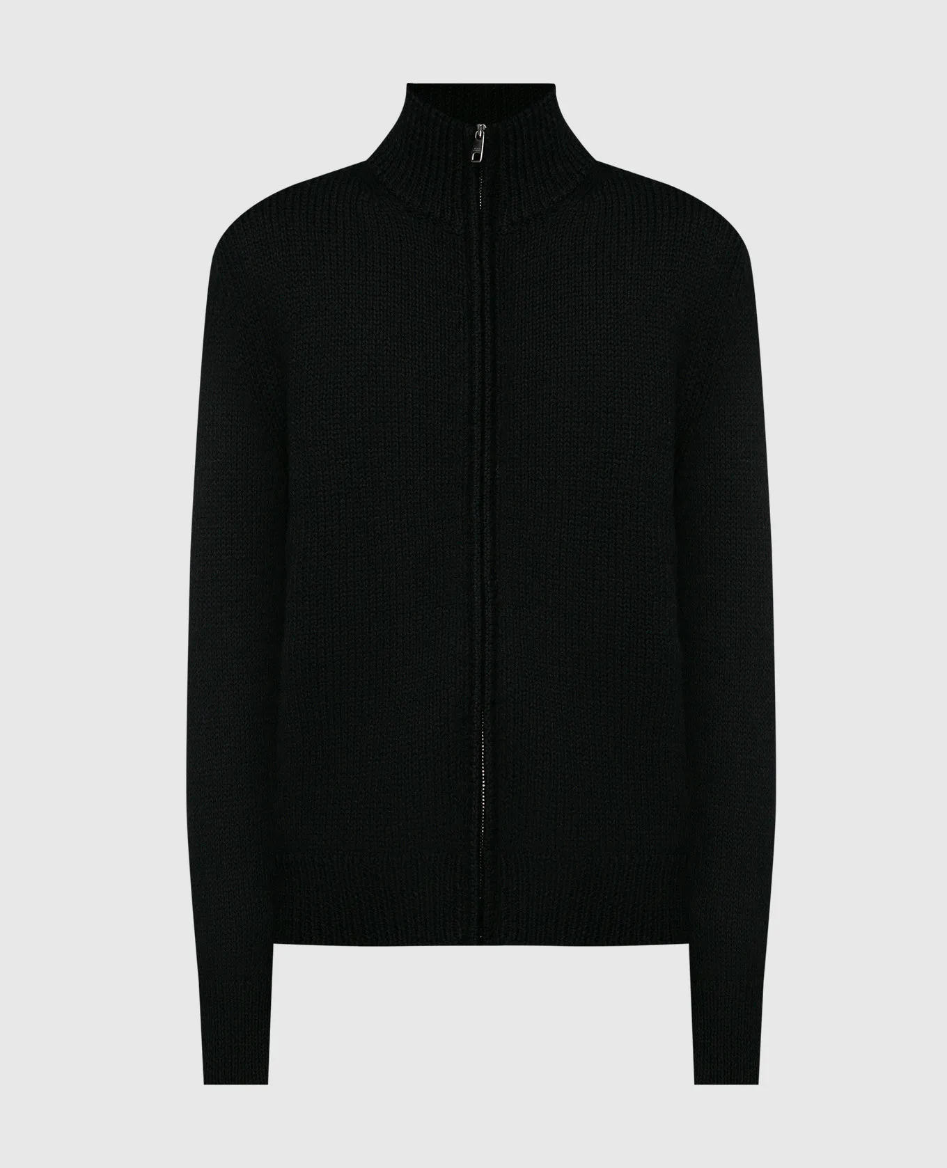 Dolce&Gabbana Cardigan nero in lana GXR24TJCVH7