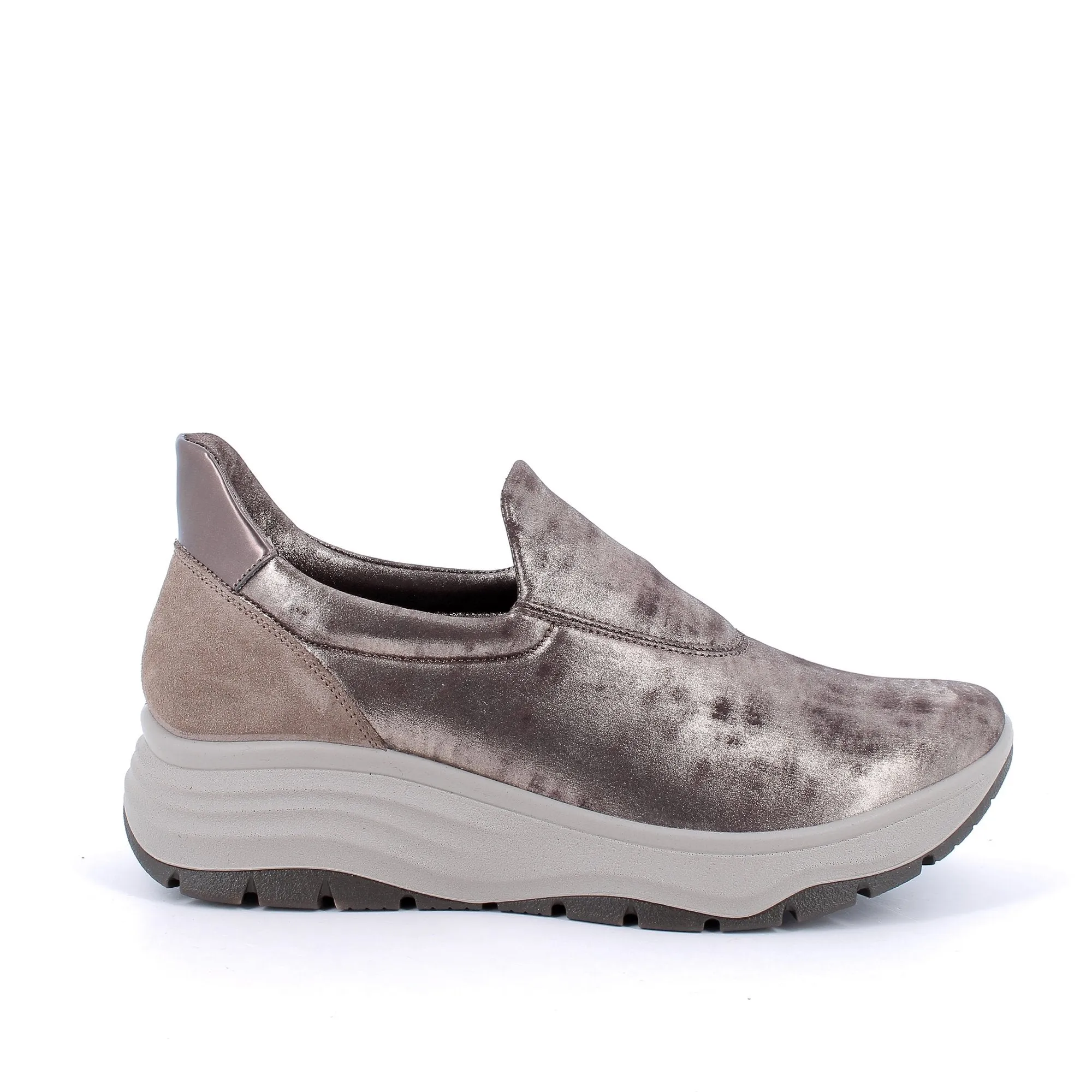 ENVAL SOFT Sneaker Bassa Donna - 67769 Taupe  