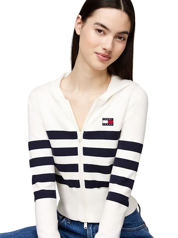 Felpa slim fit cappuccio