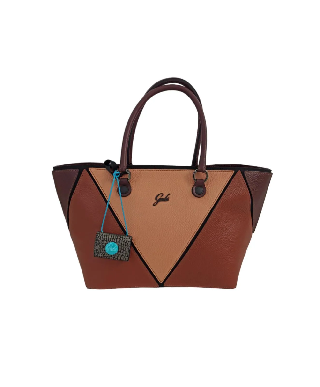 Gabs  ---------    ------------ borse borsa a mano rioko tg m - tricolor bull sendai black multicolore