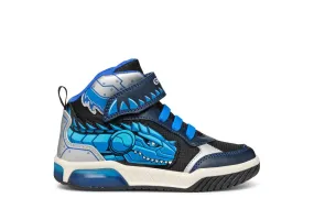 GEOX Sneaker Con Strappo Bambino - J469CA011BC Blu Navy/Turchese  