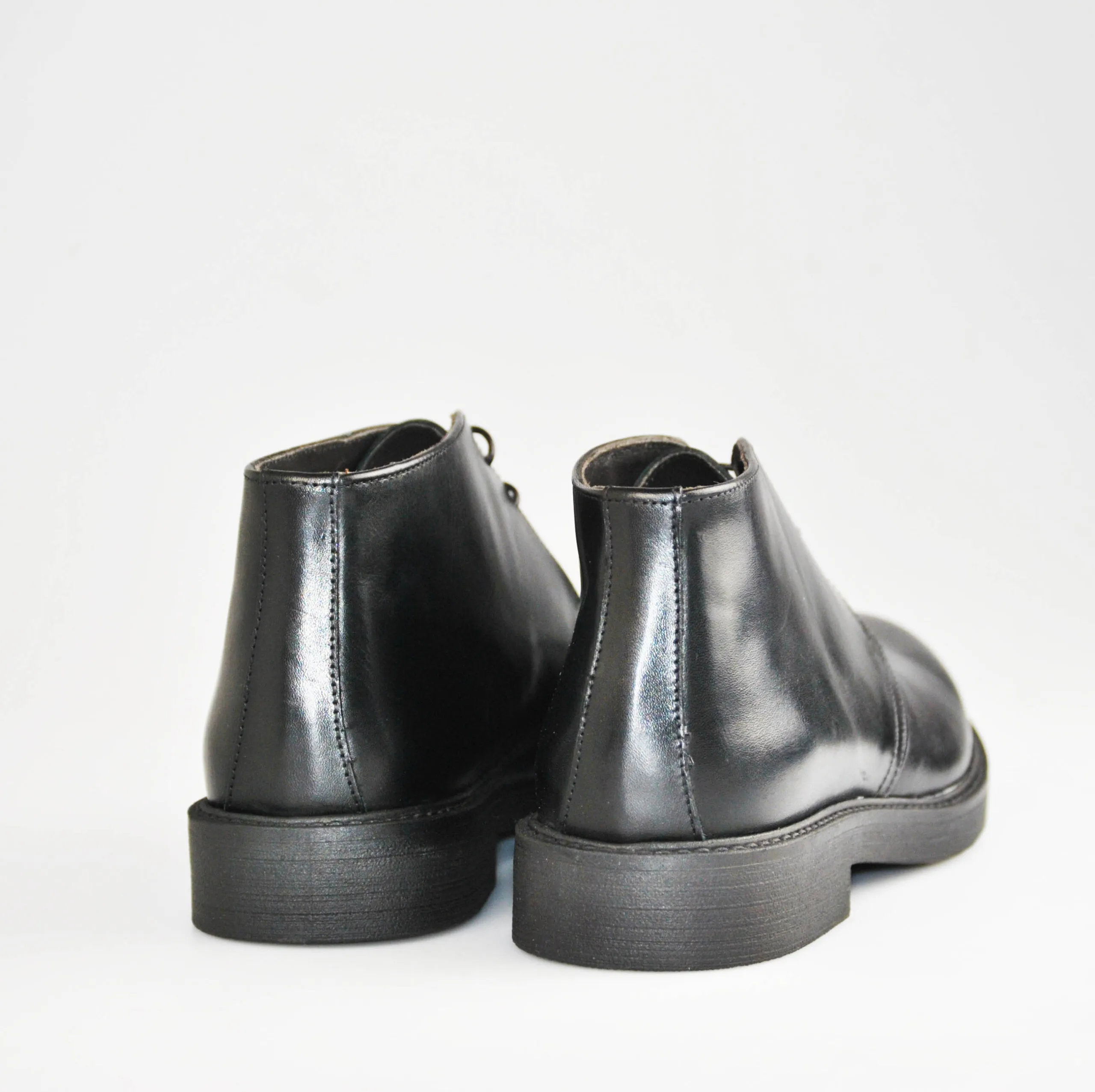 Gianni Russo polacco liscio in nappa Nero 9820