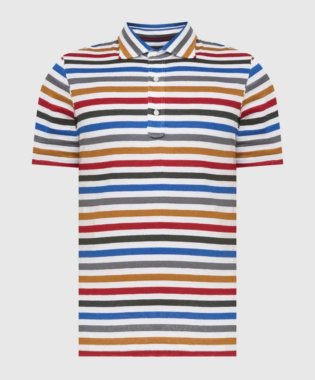 ISAIA Polo bianca MC0144J0297