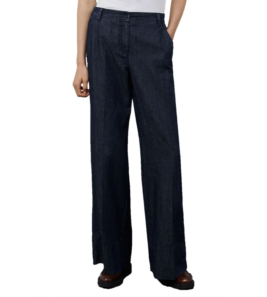 Jeans a gamba larga Donna Marella