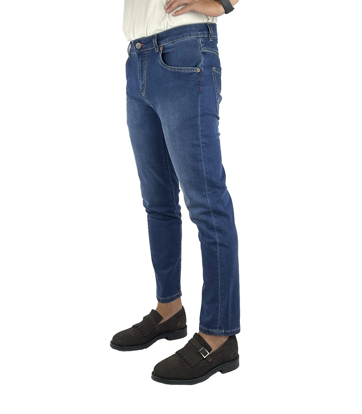 Jeans Uomo Camouflage Rocco D113
