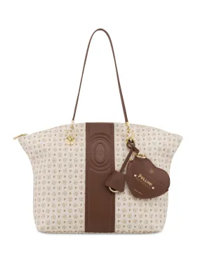     Linea Heritage Tote Bag Heritage 70 Avorio/marrone.