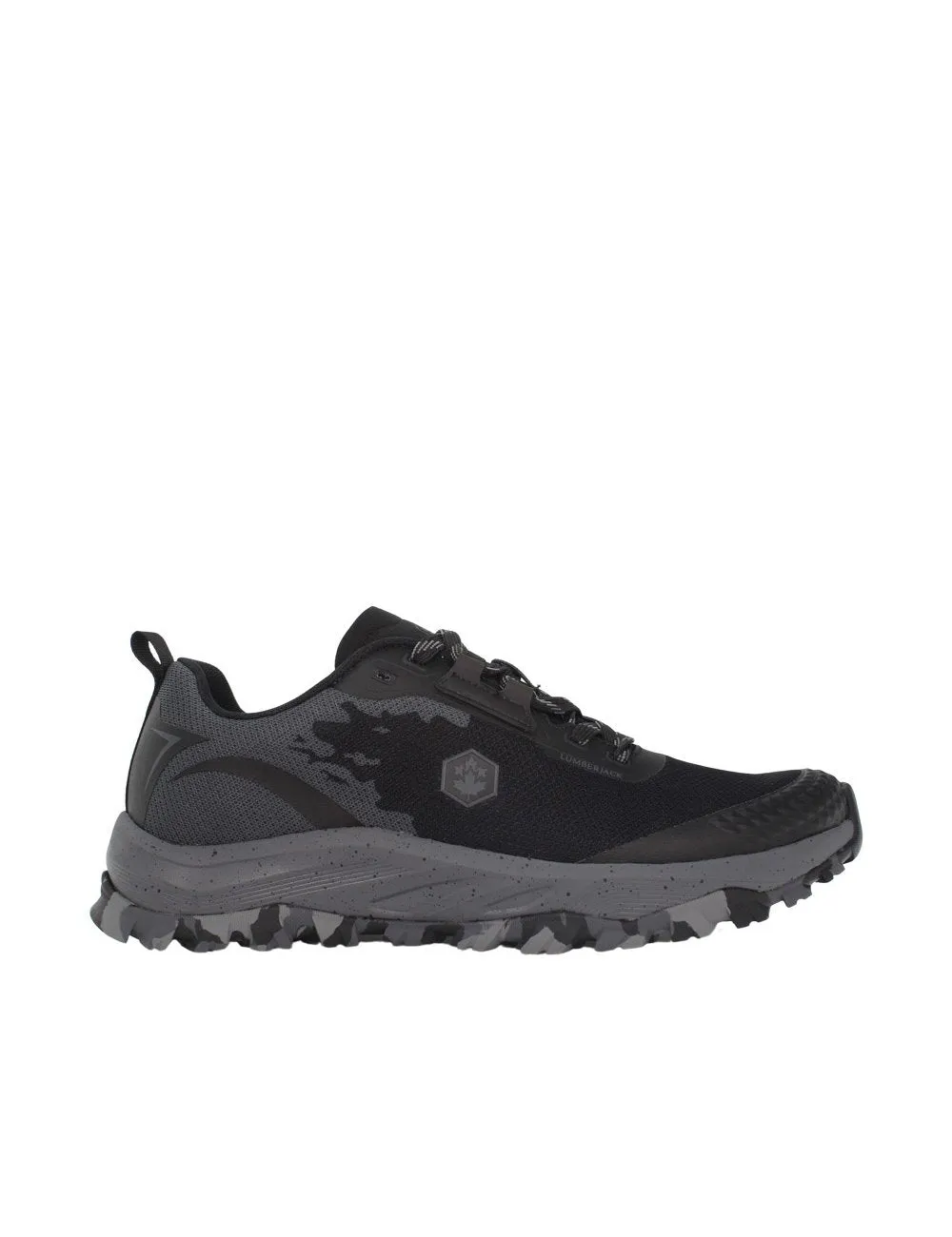 LUMBERJACK Sneaker Bassa Uomo - SMF7011-003T05 Black/Dk Grey  