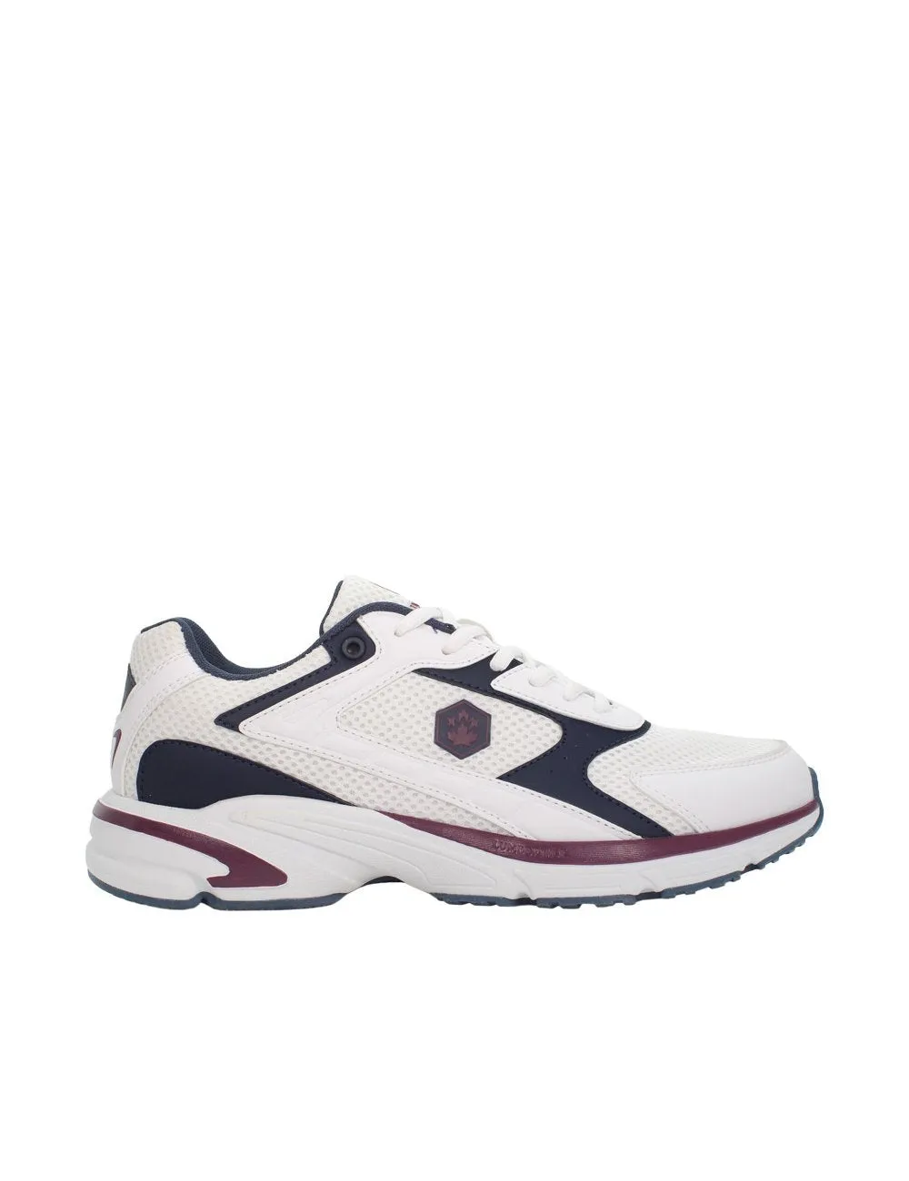 LUMBERJACK Sneaker Bassa Uomo - SMJ7511-001S51 White/Navy Blue  