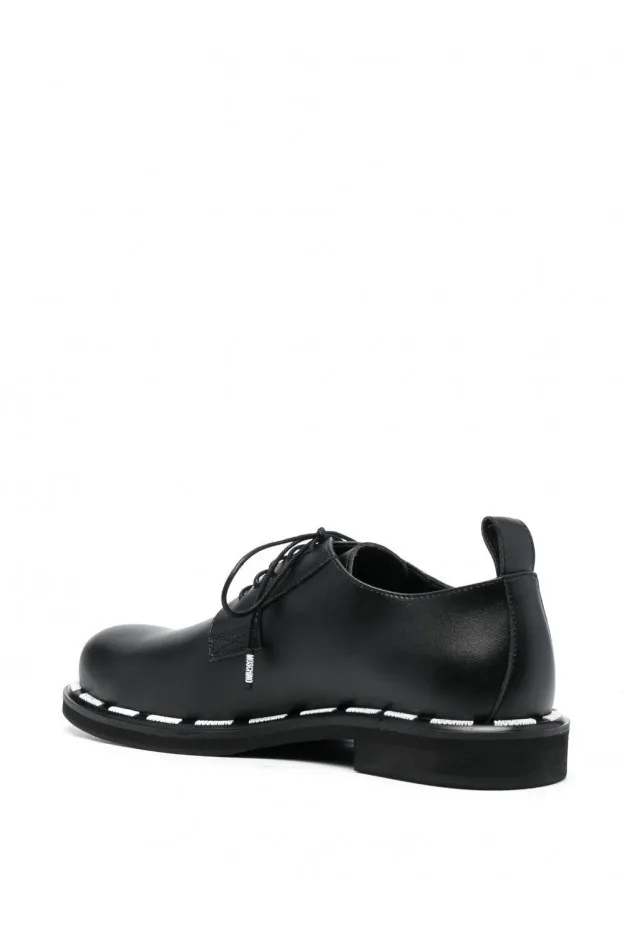  Moschino     Moschino Derby con stampa    