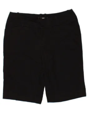 MOSSIMO Womens Casual Shorts US 2 XS W30  Black Cotton