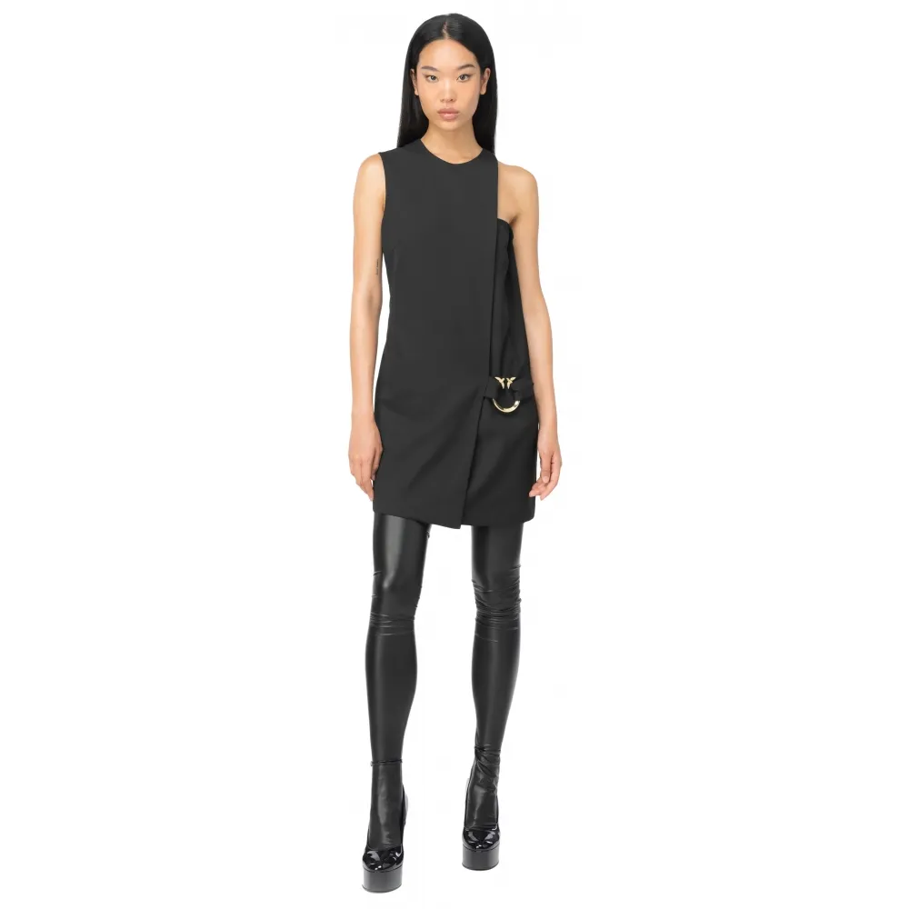 Pinko - Abito con Dettaglio Rondine - Nero - Abito - Made in Italy - Luxury Exclusive Collection