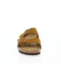 Sandalo Birkenstock ARIZONA SOFT FOOTBED in camoscio ocra