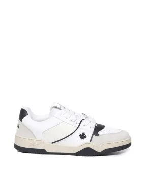 SNEAKERS SPIKER CON RICAMO FOGLIA