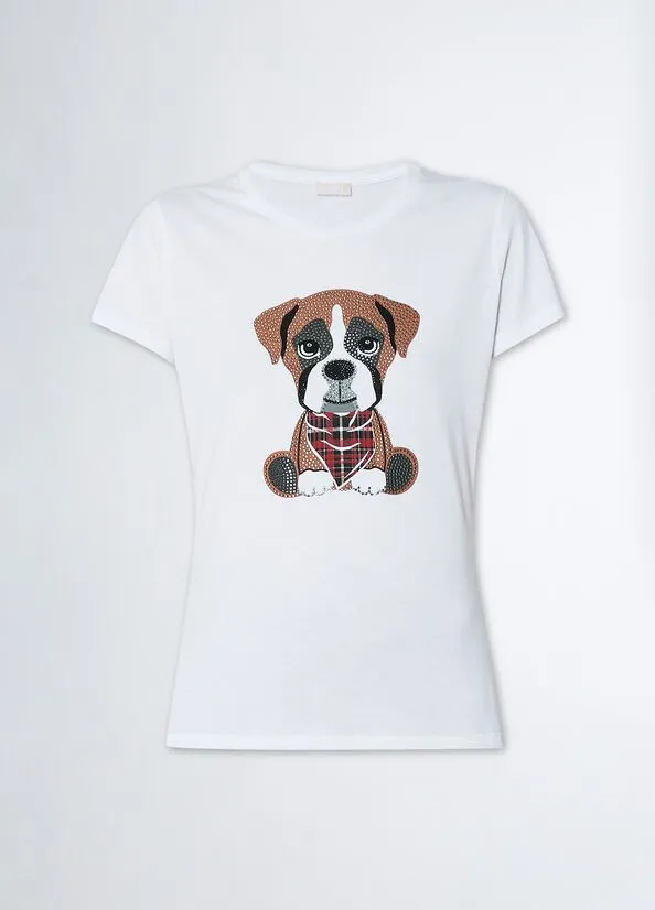 T-SHIRT Donna LIU JO MF3313 J6410 Q9952