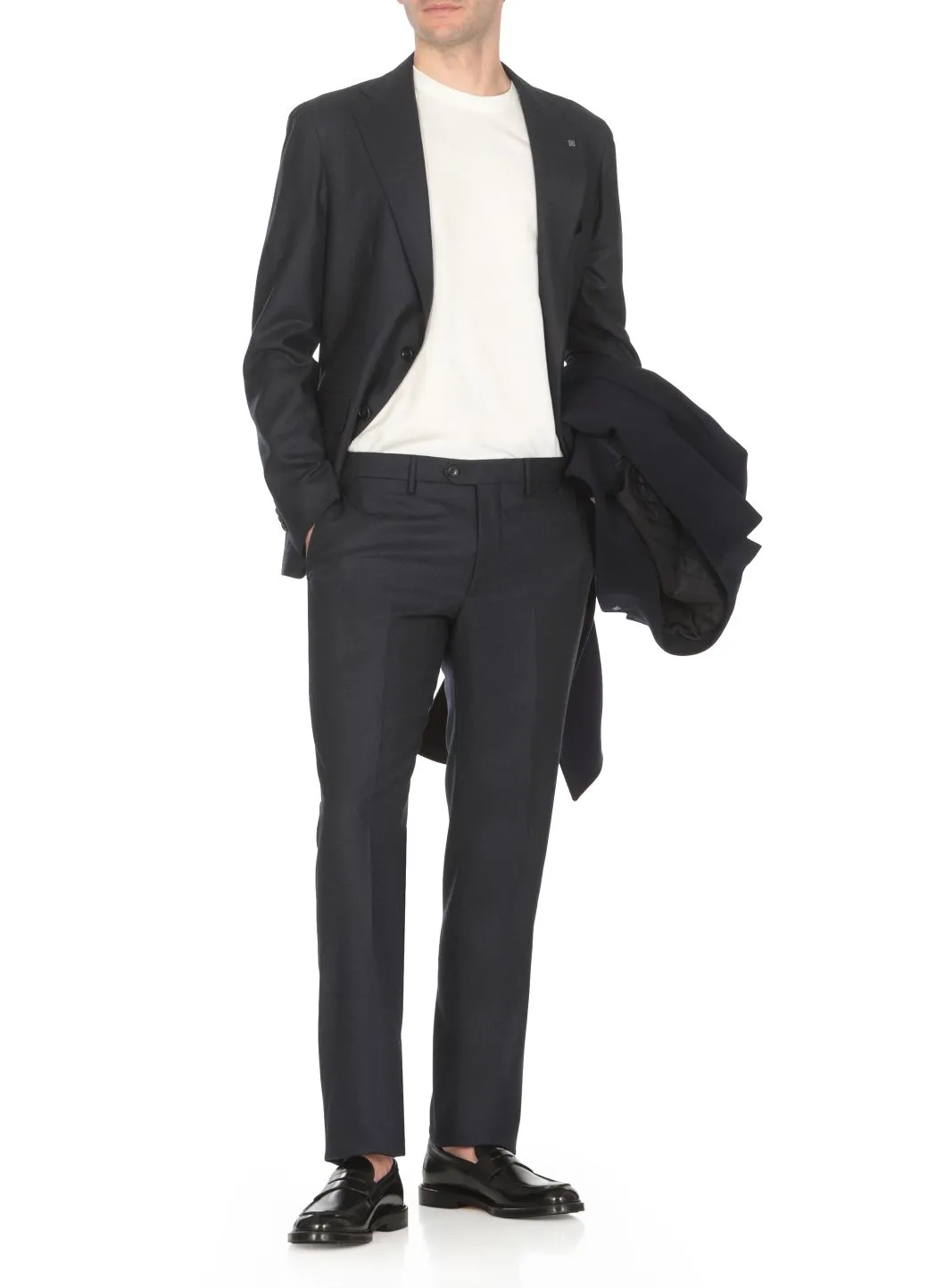  Tagliatore Cappotto in lana vergine e cashmere 