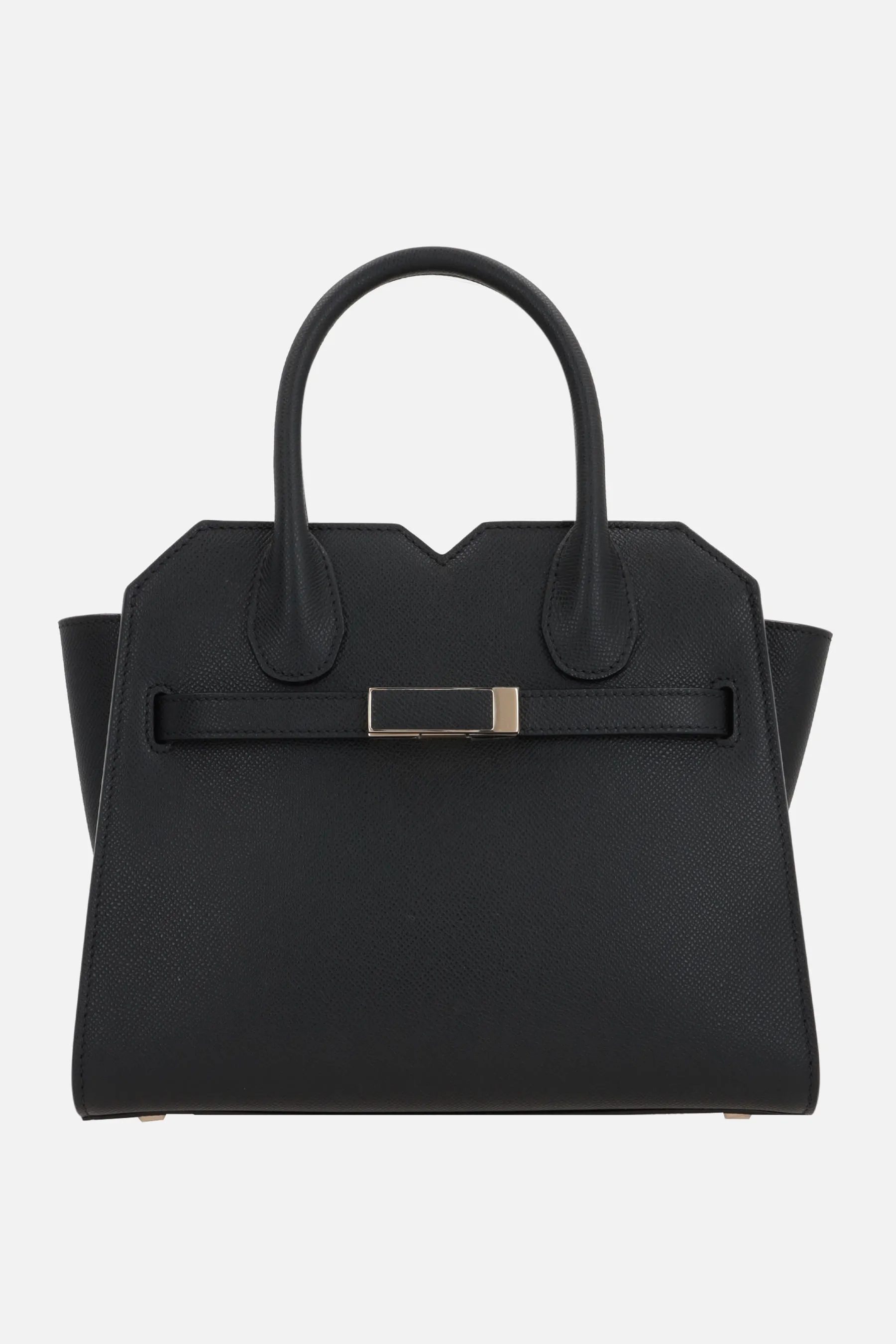 VALEXTRA borsa a mano Milano mini in pelle martellata
