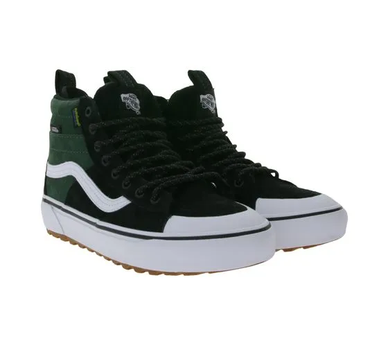 VANS SK8-Hi MTE-2 Sneaker con scarpe primaloft mid-top in vera pelle con HydroGuard VN0007NKYJ71 Nero/Verde/Bianco