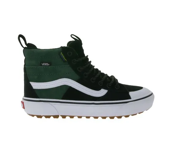 VANS SK8-Hi MTE-2 Sneaker con scarpe primaloft mid-top in vera pelle con HydroGuard VN0007NKYJ71 Nero/Verde/Bianco