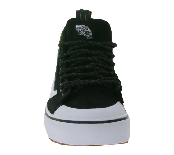 VANS SK8-Hi MTE-2 Sneaker con scarpe primaloft mid-top in vera pelle con HydroGuard VN0007NKYJ71 Nero/Verde/Bianco