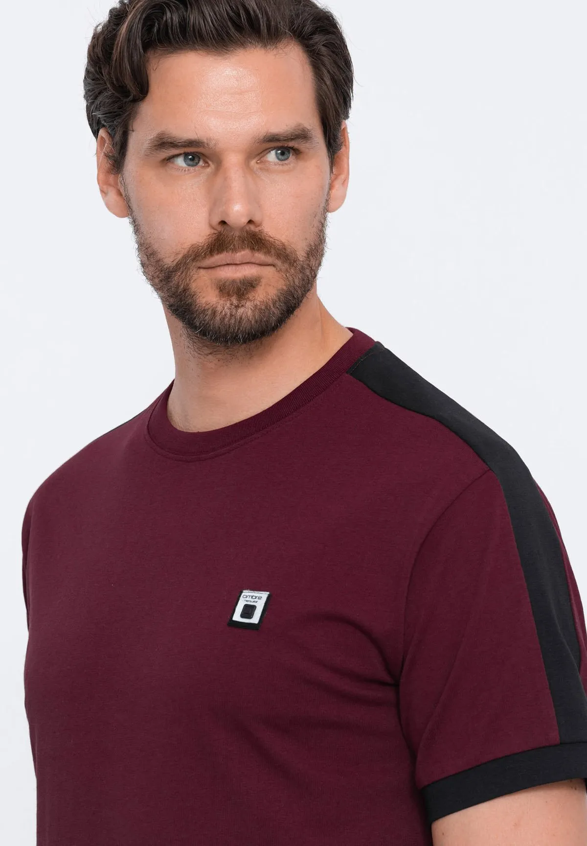 WITH CONTRASTING - T-shirt basic