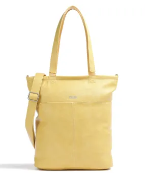  Zwei Mademoiselle.M M145 Borsa shopper pelle sintetica giallo  